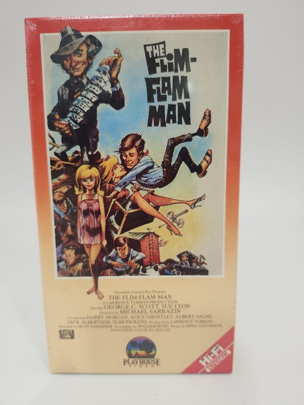 Vintage, Never Opened Sealed The Flim-Flam Man VHS